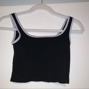 Black Crop Top